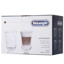 德龙意大利Delonghi双层玻璃杯 220ml大号的实用之选与咖啡艺术的完美结合