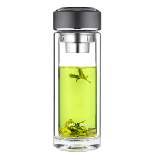 格亚双层玻璃杯:让每一口茶都充满优雅与品味