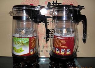 环保高品质冲茶玻璃杯 泡茶简便，并可定制专属LOGO